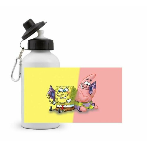 фото Спортивная бутылка губка боб, spongebob №13 goodbrelok