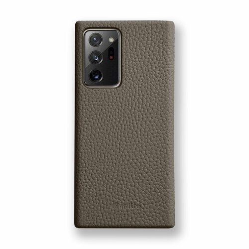 Кожаный чехол накладка Melkco для Samsung Galaxy Note 20 Ultra - Snap Cover, серый чехол для samsung galaxy note i9220 melkco premium 100% кожа