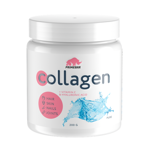 Prime Kraft Collagen - чистый коллаген для суставов и связок, 200 грамм