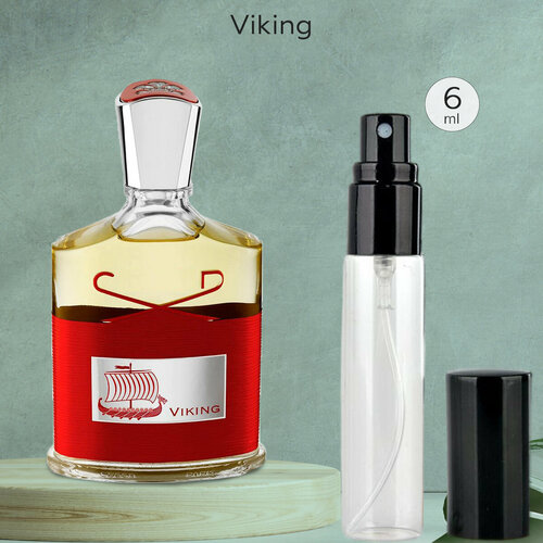 Gratus Parfum Viking духи мужские масляные 6 мл (спрей) + подарок