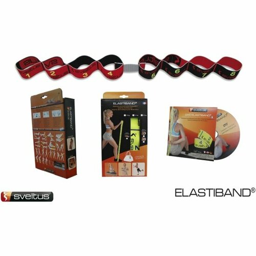 Эспандер Sveltus Elastiband 3 сопротивления DVD и постер в комплекте 1725₽