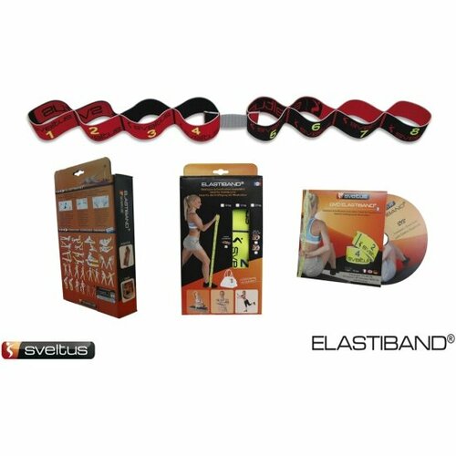 Эспандер Sveltus Elastiband 3 сопротивления (DVD и постер в комплекте)