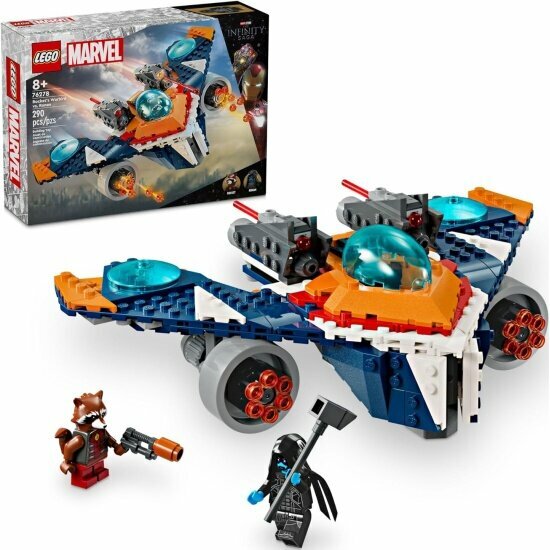 Конструктор Lego ® Marvel Super Heroes 76278 Боевая птица Ракеты против Ронана