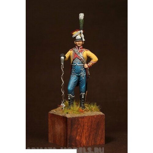 75-001SOGA Drum-major 17th Light Infantry Regiment of France.