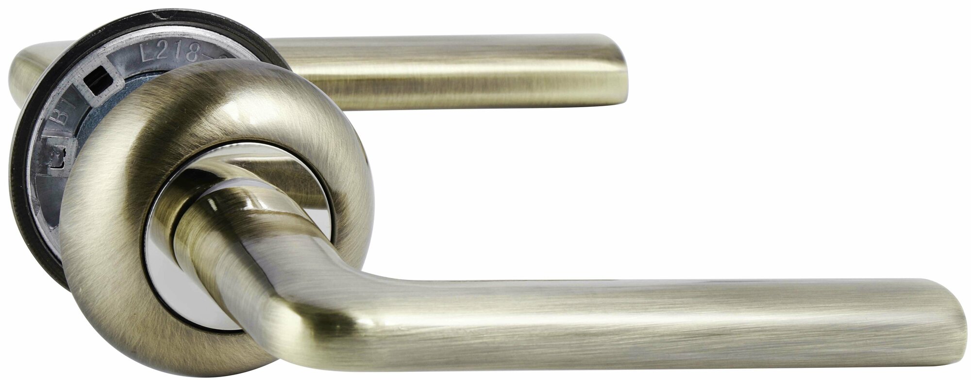 Дверные ручки Edson 21-Z01 без запирания алюминий никелированное покрытие цвет бронза