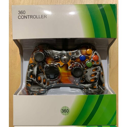 Джойстик геймпад проводной для игровой приставки Xbox 360 и ПК Красный Монстр 179000₽