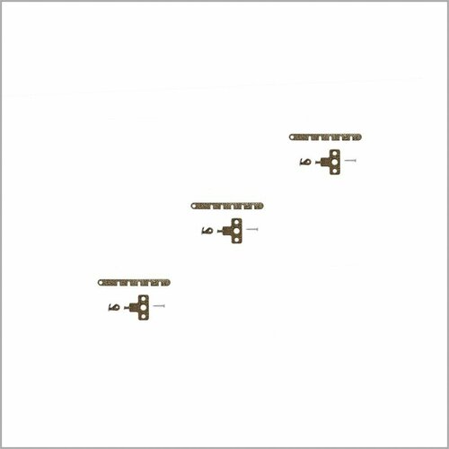 Ограничитель на окноограничитель для окна металлический Стандарт-2 бронзовый антик комплект 3 шт 630₽