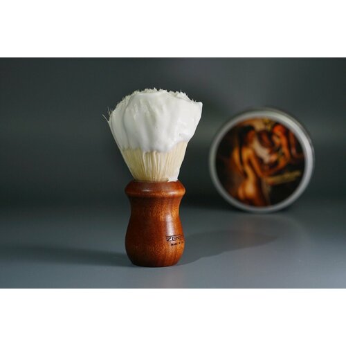 Мыло для бритья IL FENOMENO DELL'ARTE (50гр.) с натуральным сандаловым маслом Brahman Sandalwood (Сандал Брахмана). Мыло Феномено.