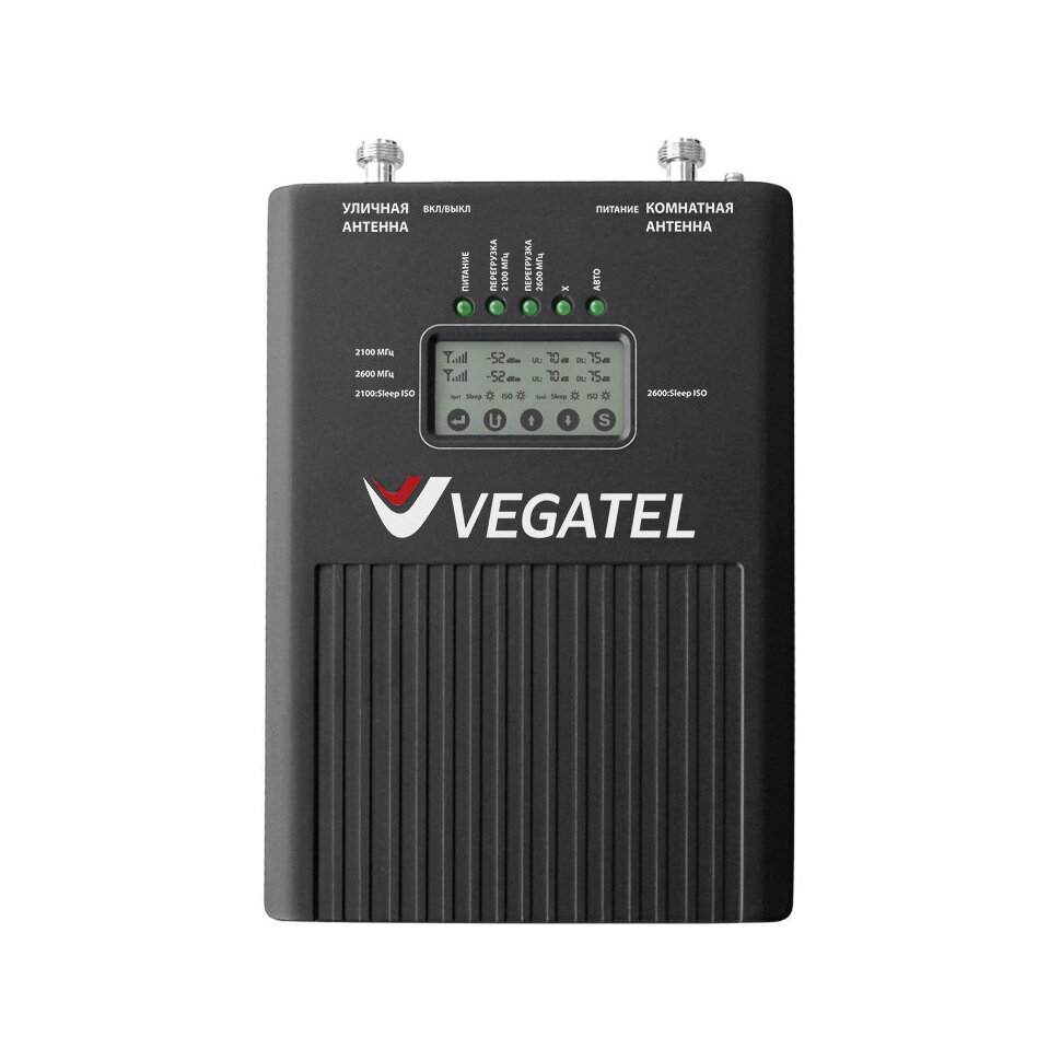 Репитер VEGATEL VT3-3G/4G (LED)