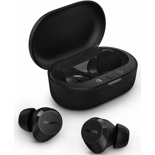 Наушники Philips TAT1209, Bluetooth, внутриканальные, [tat1209bk/00] черный