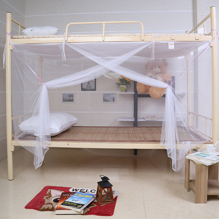 фото Двухъярусная кровать "yo", с москитной сеткой, белая