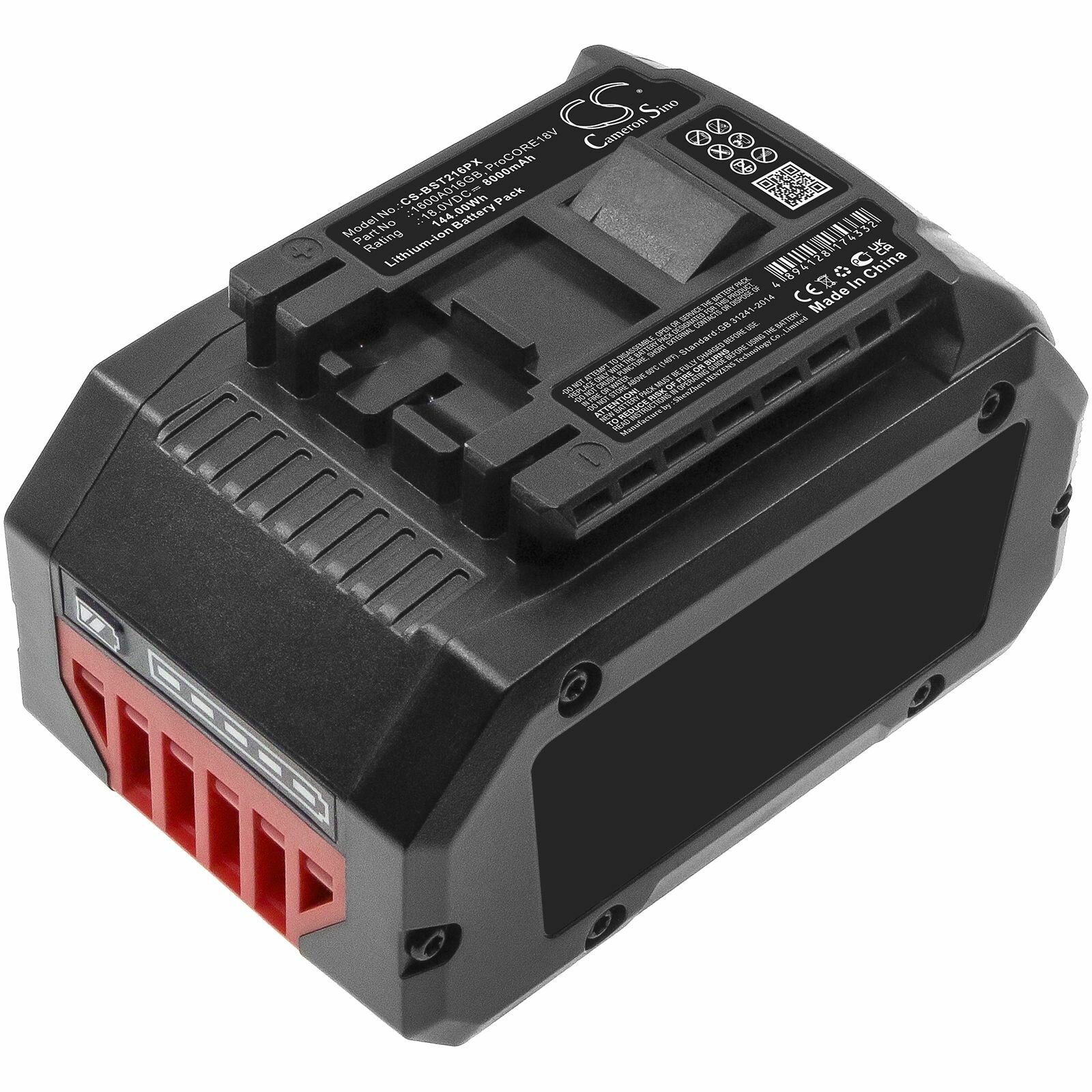 Изображение Аккумулятор для аккумуляторного инструмента Bosch, Cameron Sino CS-BST216PX 8000 мАч 18V