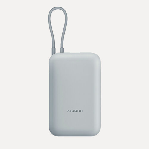 Изображение товара Внешний аккумулятор Xiaomi Mi Power Bank With Cable USB-C 10000mAh Pocket Version Blue (P15ZM)