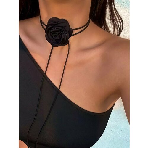 Чокер KAZARINOFF, длина 100 см, черный