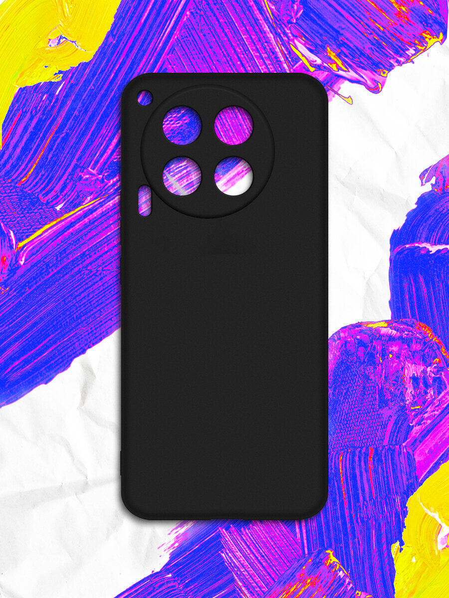 Чехол для Tecno Camon 30 (4G), Техно Камон 30 (4Джи) JM tCase-08 (black) — фото 1