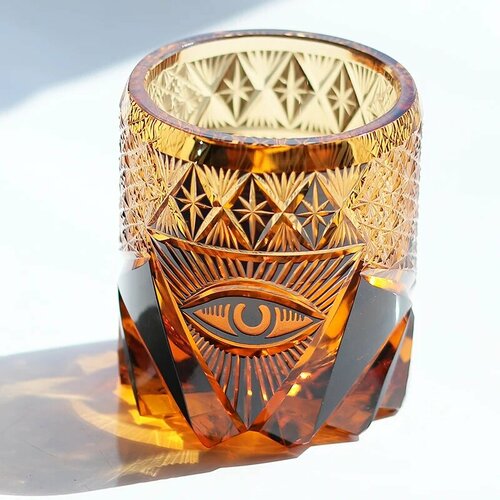 Бокал для виски Eye Of God Edo Kiriko loveyalty, 1 x Gift Box Packing, 220ml