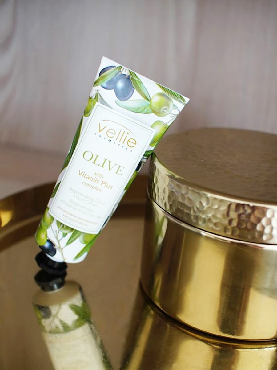 Защитный крем для рук OLIVE с гиалуроновой кислотой, 75 мл — фото 1