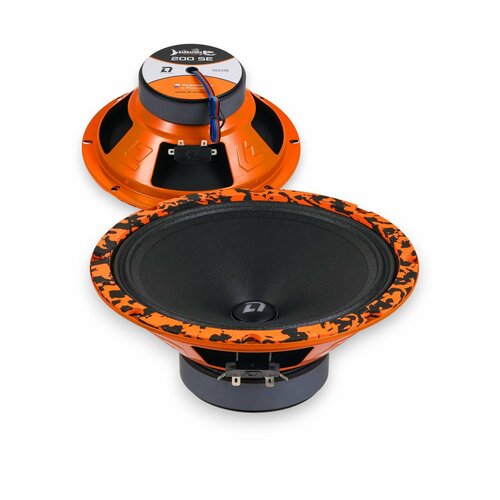 Автомобильные динамики 20 см DL Audio Barracuda 200 SE с подсветкой эстрадные колонки 3690₽