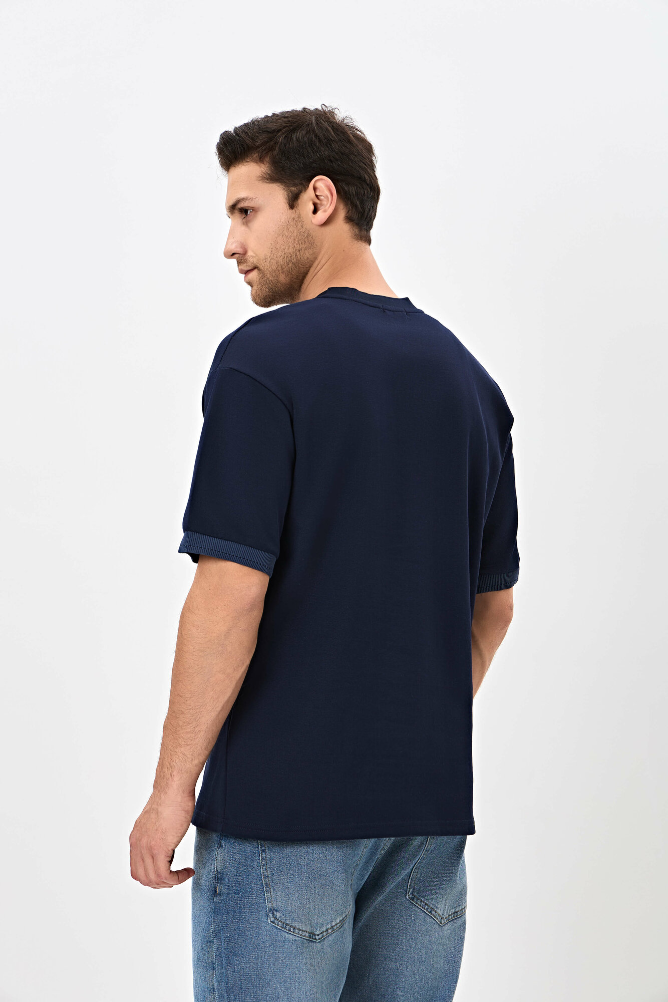 Футболка спортивная TERRA PRO, размер L, navy — фото 1