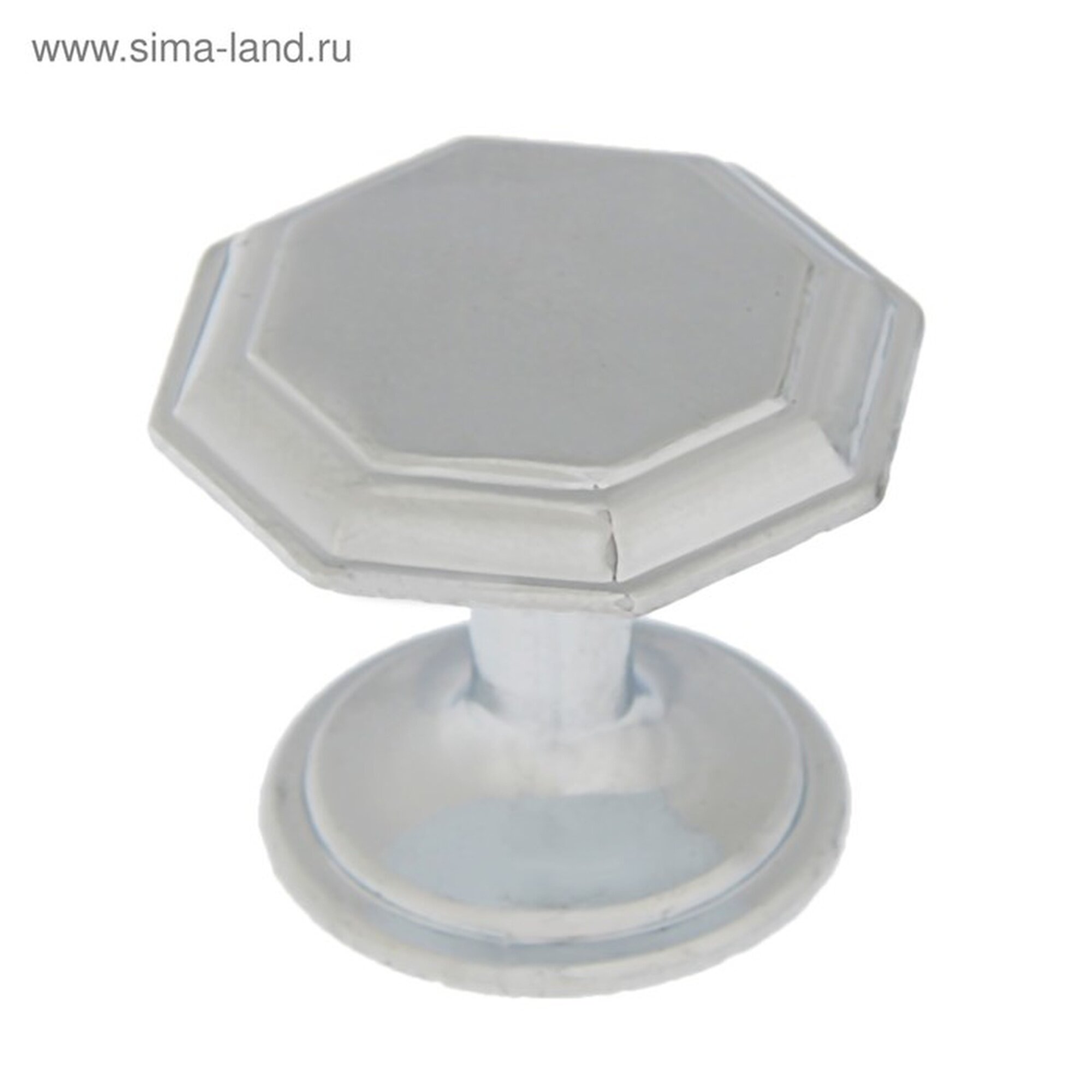 Ручка кнопка тундра PK034CP восьмиугольник цвет хромированный 8 штук TMP