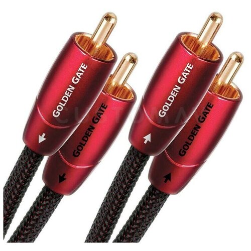 Кабель аудио 2xRCA - 2xRCA Audioquest Golden Gate 2RCA-2RCA 5.0m аксессуар atcom audio dc3 5 to 2rca 1 5m ат17397