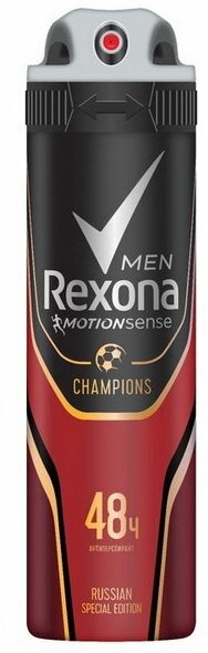 Антиперспирант спрей мужской Rexona Men Champions, 150 мл - фото №17