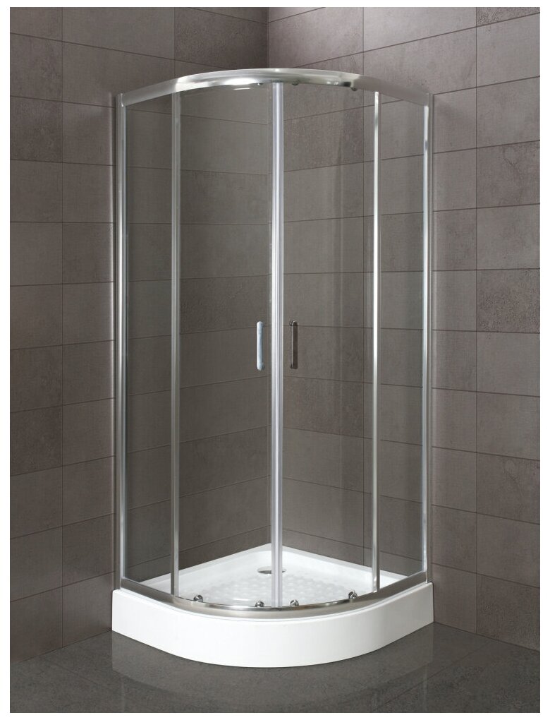 Душевой уголок BelBagno UNO-195-R-2-100-C-Cr