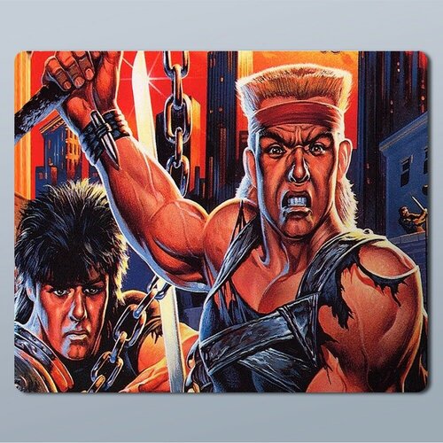 игра для sega double dragon Коврик для мыши с принтом игра Double Dragon 3 - 9915