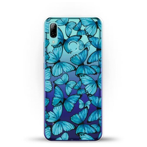 фото Силиконовый чехол бабочки на huawei p smart (2019) andy & paul