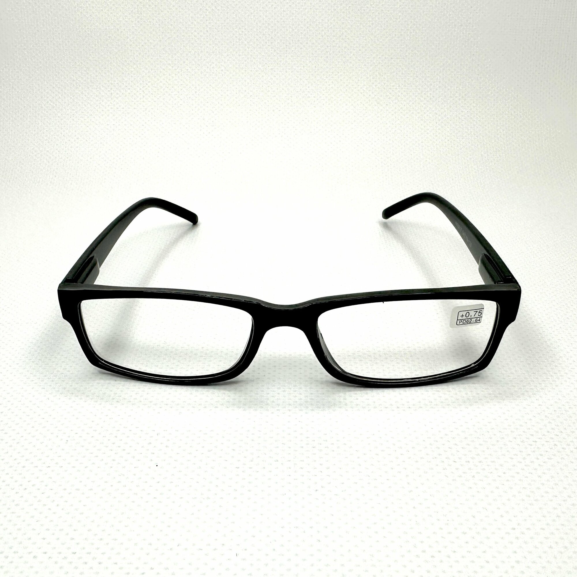 Готовые очки для зрения Восток 6617 черные для дали с диоптриями -2.25 - фотография № 12