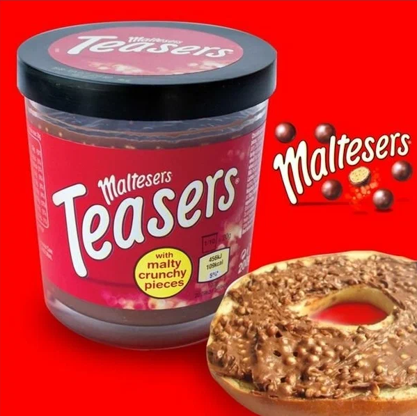 Паста шоколадная Maltesers Mars - 200 гр. Европа.