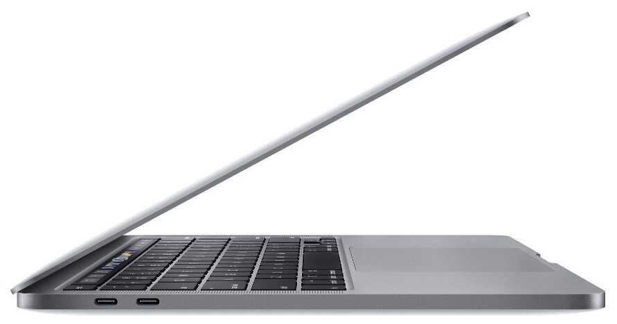 133 Ноутбук Apple MacBook Pro 13 Mid 2020 2560x1600 Intel Core i5 2 ГГц RAM 16 ГБ LPDDR4X SSD 1 ТБ Intel Iris Plus Graphics macOS RU MWP82RUA серебристый