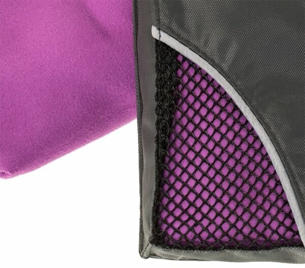 Полотенце MARLIN Microfiber Travel Towel Dark Purple 40х80 см - фотография № 6