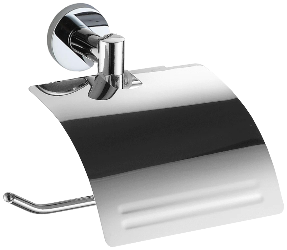 фото Держатель для туалетной бумаги с крышкой Emmy EM-1005 хром