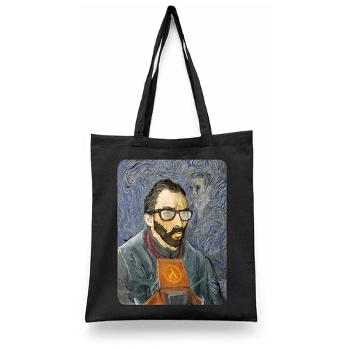 фото Сумка шоппер каждому своё, черный