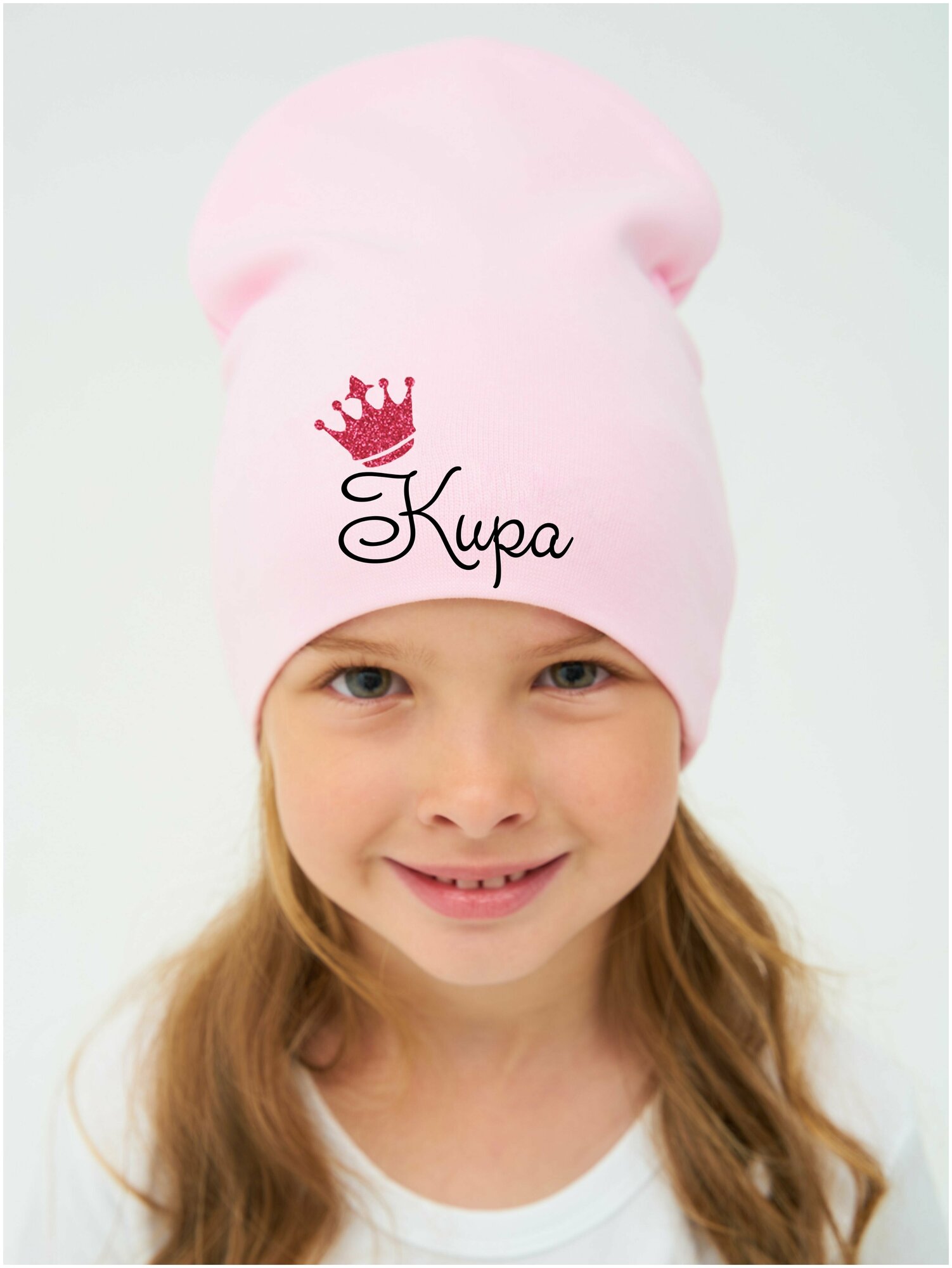 Шапка-бини для девочек