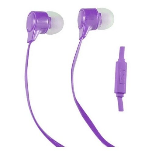Perfeo наушники внутриканальные c микрофоном HANDY фиолетовые PF B4225 21000₽