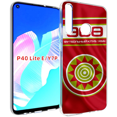 Чехол задняя-панель-накладка-бампер MyPads фк уфа для Huawei P40 Lite E/Huawei Y7p/Honor Play 3/Enjoy 10 противоударный