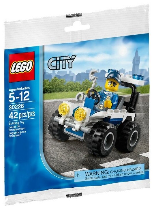 Lego 30228 City Полицейский квадроцикл