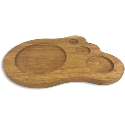 Разделочная доска ser001 / 26х36см / Сухой массив карагача