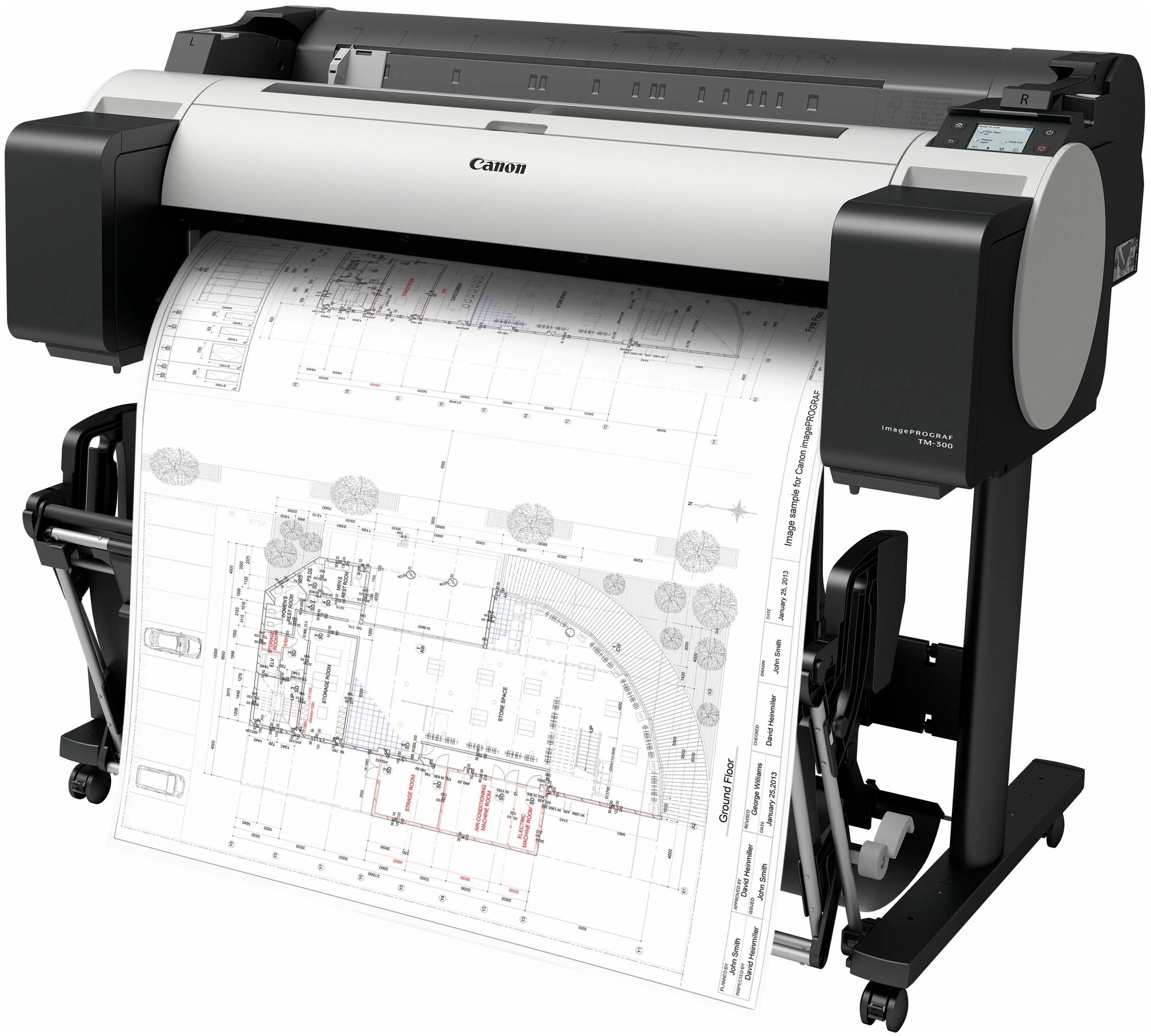 Принтер струйный Canon imagePROGRAF TM-300 цветн A0