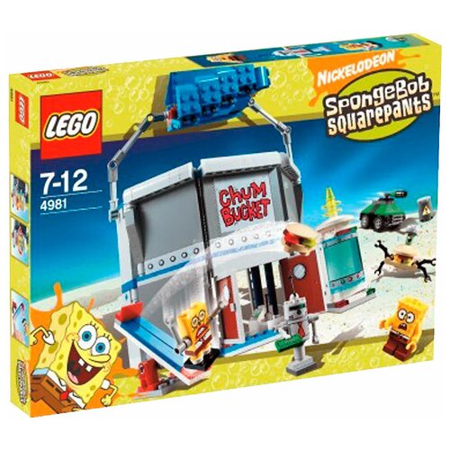 Конструктор LEGO SpongeBob 4981 Ресторан Помойное ведро, 377 дет.