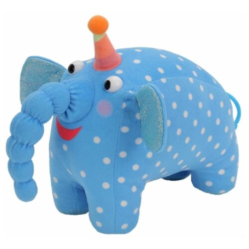 Мягкая игрушка Мульти-Пульти Слон Ду-Ду с чипом, 20 см, голубой