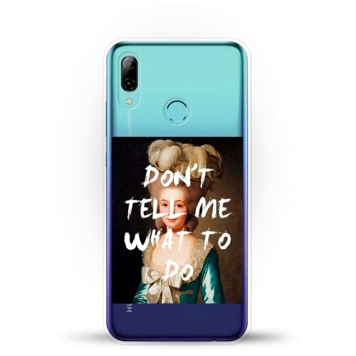 фото Силиконовый чехол не указывай на huawei p smart (2019) andy & paul