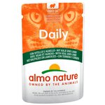 Влажный корм для кошек Almo Nature Daily, с телятиной, с ягненком 70 г - изображение