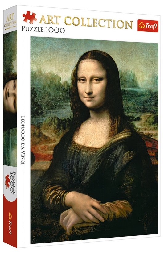Trefl. Puzzle-1000 "Мона Лиза" (10542) - фото №1