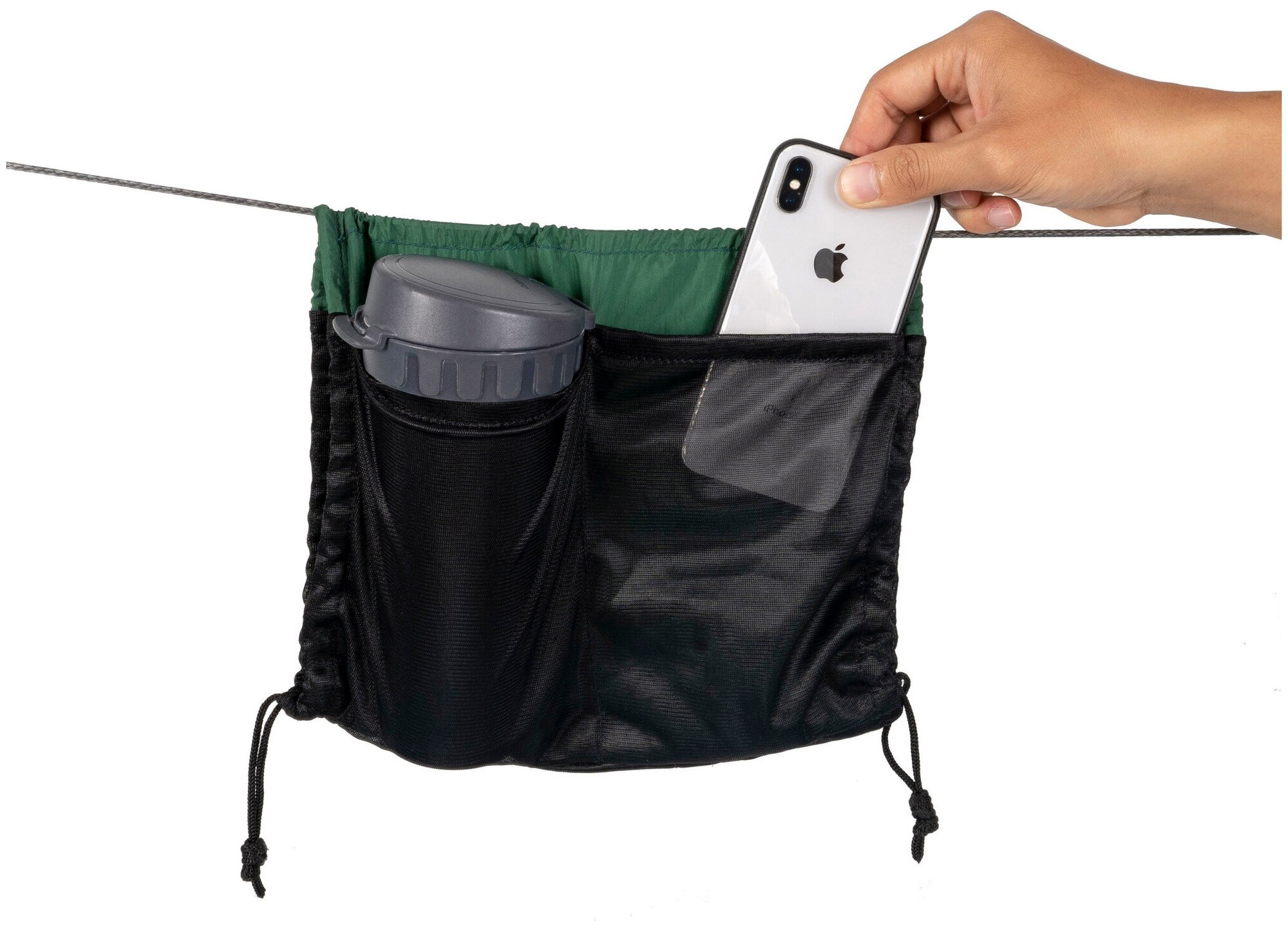 Подвесной карман-органайзер для гамака Ridgeline Pro Kit (Organizer + 220-320cm Ridgeline) - фотография № 14