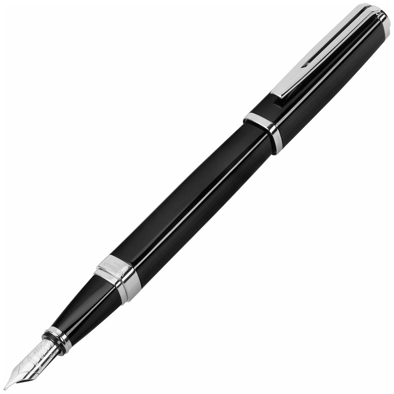 Перьевая ручка Waterman Exception Slim Black ST перо F (S0637010)