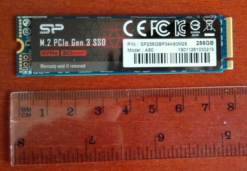 Твердотельный накопитель Silicon Power M-Series UD80 250Gb PCI-E 3.0 SP250GBP34UD8005 - фото №6