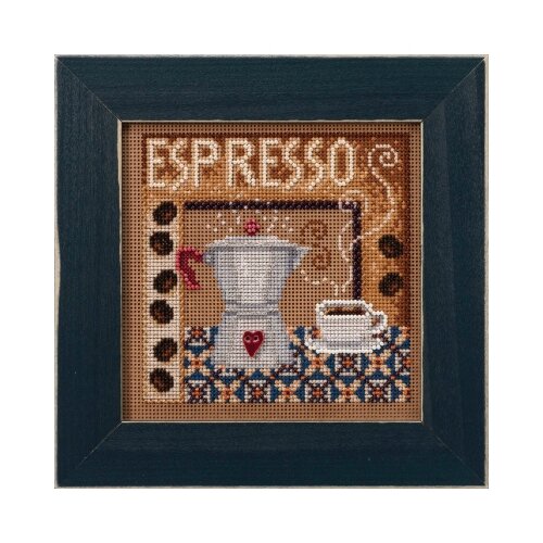 фото Набор для вышивания бисером эспрессо mill hill mh142024